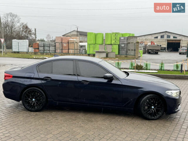 Синий БМВ 5 Серия, объемом двигателя 2 л и пробегом 81 тыс. км за 26500 $, фото 3 на Automoto.ua