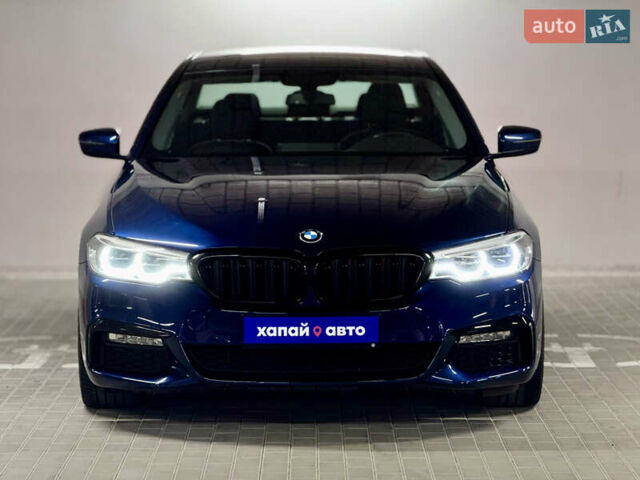 Синий БМВ 5 Серия, объемом двигателя 3 л и пробегом 171 тыс. км за 33999 $, фото 1 на Automoto.ua