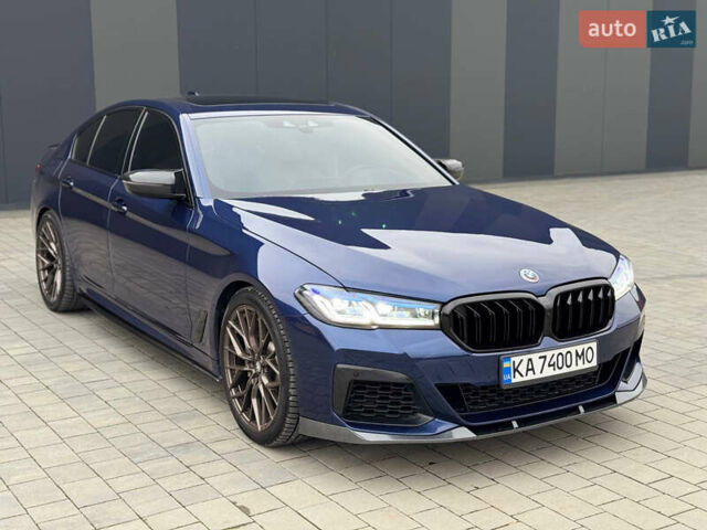 Синий БМВ 5 Серия, объемом двигателя 2 л и пробегом 104 тыс. км за 29900 $, фото 2 на Automoto.ua