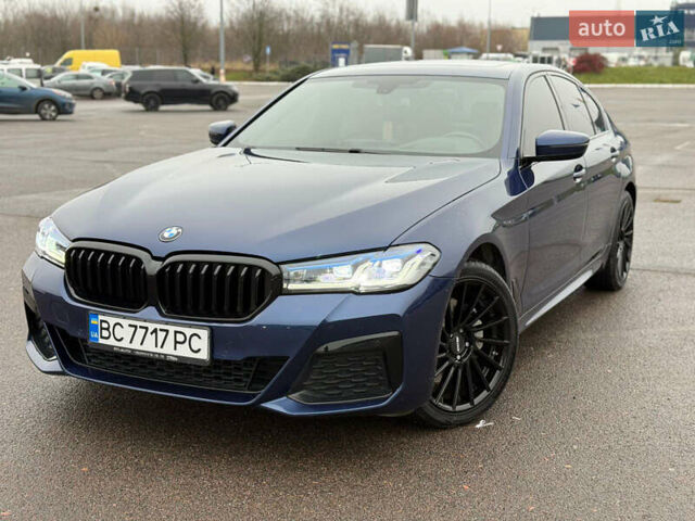 Синій БМВ 5 Серія, об'ємом двигуна 2 л та пробігом 122 тис. км за 26500 $, фото 12 на Automoto.ua