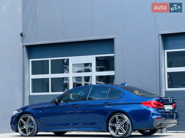 Синий БМВ 5 Серия, объемом двигателя 3 л и пробегом 100 тыс. км за 38750 $, фото 4 на Automoto.ua