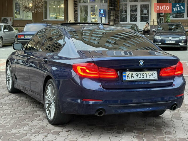 Синій БМВ 5 Серія, об'ємом двигуна 2 л та пробігом 205 тис. км за 22500 $, фото 6 на Automoto.ua