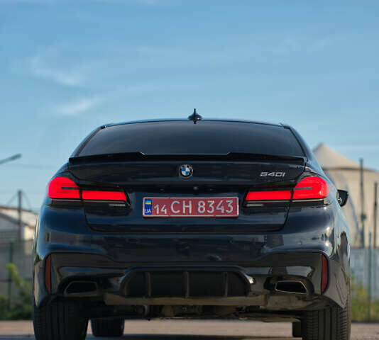 Синий БМВ 5 Серия, объемом двигателя 3 л и пробегом 87 тыс. км за 35900 $, фото 4 на Automoto.ua