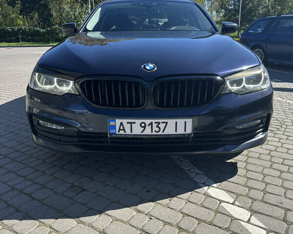 Синий БМВ 5 Серия, объемом двигателя 2 л и пробегом 239 тыс. км за 27300 $, фото 5 на Automoto.ua