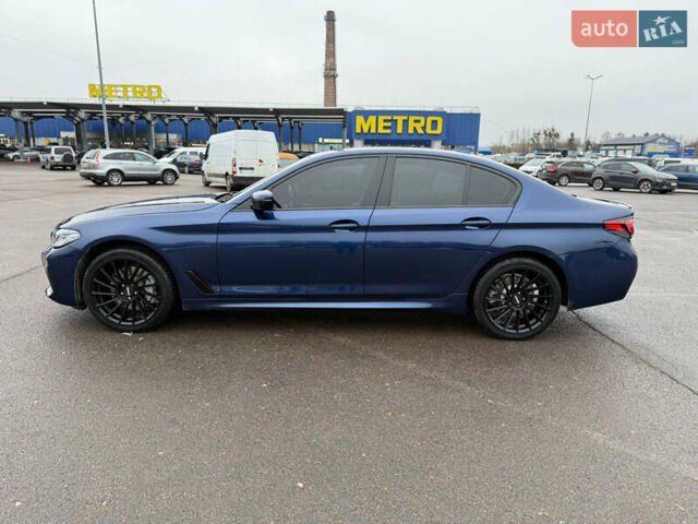 Синій БМВ 5 Серія, об'ємом двигуна 2 л та пробігом 122 тис. км за 26500 $, фото 14 на Automoto.ua