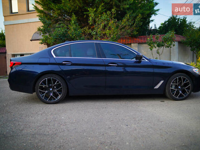 Синий БМВ 5 Серия, объемом двигателя 3 л и пробегом 111 тыс. км за 33000 $, фото 11 на Automoto.ua