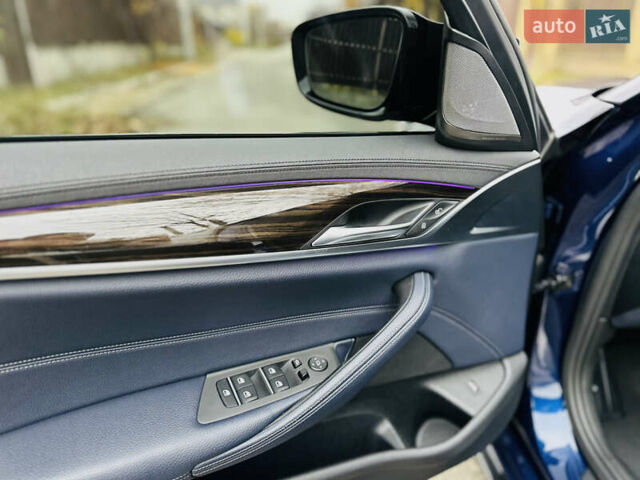 Синій БМВ 5 Серія, об'ємом двигуна 3 л та пробігом 170 тис. км за 37700 $, фото 18 на Automoto.ua