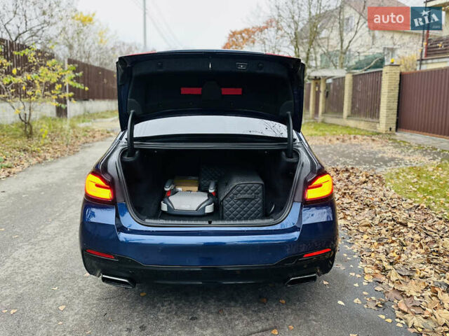 Синій БМВ 5 Серія, об'ємом двигуна 3 л та пробігом 170 тис. км за 37700 $, фото 27 на Automoto.ua