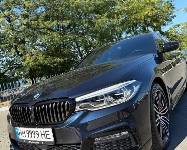 Синій БМВ 5 Серія, об'ємом двигуна 2.99 л та пробігом 162 тис. км за 36999 $, фото 1 на Automoto.ua