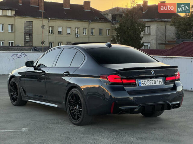 Синій БМВ 5 Серія, об'ємом двигуна 3 л та пробігом 117 тис. км за 33500 $, фото 11 на Automoto.ua