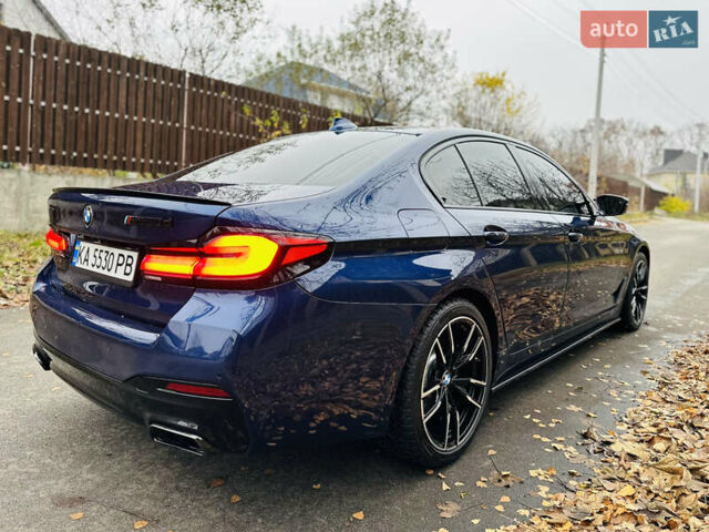 Синій БМВ 5 Серія, об'ємом двигуна 3 л та пробігом 170 тис. км за 37700 $, фото 12 на Automoto.ua