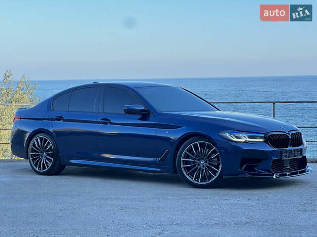 БМВ 5 Серия 2017 в Одессе на Automoto.ua Синий БМВ 5 Серия, объемом двигателя 3 л и пробегом 159 тыс. км за 33900 $, фото 2 на Automoto.ua