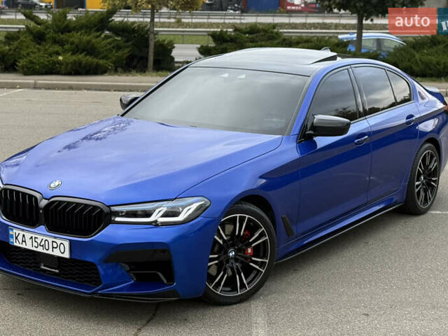 Синий БМВ 5 Серия, объемом двигателя 3 л и пробегом 93 тыс. км за 33900 $, фото 5 на Automoto.ua