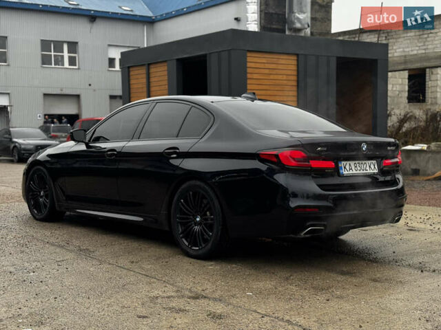 Синий БМВ 5 Серия, объемом двигателя 3 л и пробегом 144 тыс. км за 31999 $, фото 1 на Automoto.ua