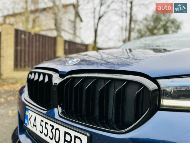 Синій БМВ 5 Серія, об'ємом двигуна 3 л та пробігом 170 тис. км за 37700 $, фото 2 на Automoto.ua