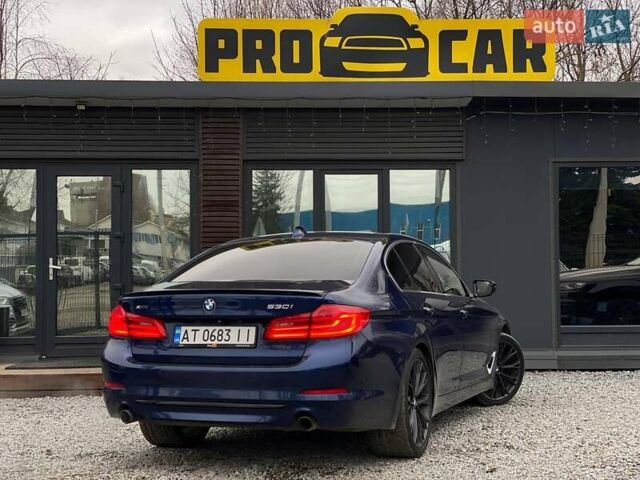 Синій БМВ 5 Серія, об'ємом двигуна 2 л та пробігом 240 тис. км за 22999 $, фото 2 на Automoto.ua