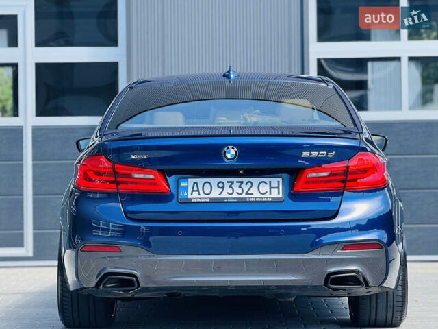 Синий БМВ 5 Серия, объемом двигателя 3 л и пробегом 100 тыс. км за 38750 $, фото 11 на Automoto.ua
