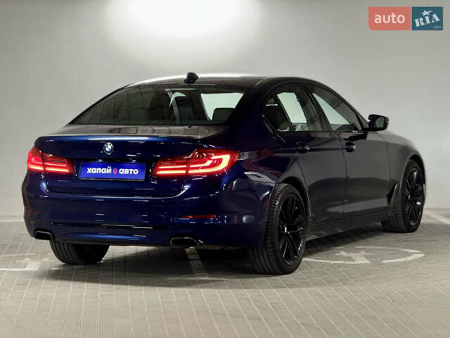 Синий БМВ 5 Серия, объемом двигателя 3 л и пробегом 171 тыс. км за 33999 $, фото 3 на Automoto.ua