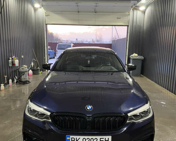 Синий БМВ 5 Серия, объемом двигателя 3 л и пробегом 62 тыс. км за 33000 $, фото 4 на Automoto.ua