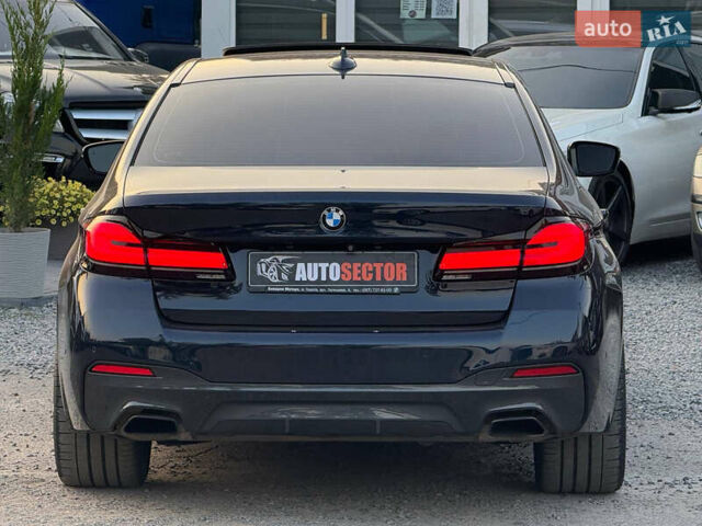 Синий БМВ 5 Серия, объемом двигателя 3 л и пробегом 138 тыс. км за 39500 $, фото 12 на Automoto.ua