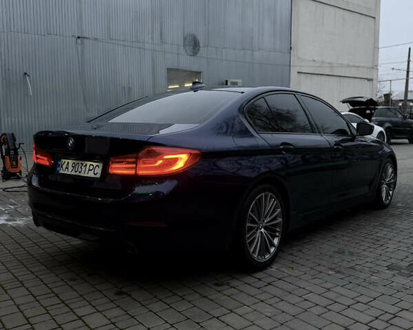 Синий БМВ 5 Серия, объемом двигателя 2 л и пробегом 210 тыс. км за 19950 $, фото 3 на Automoto.ua