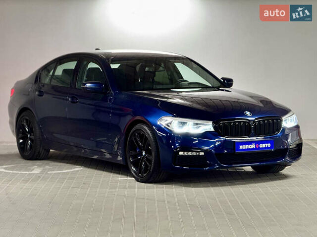 Синий БМВ 5 Серия, объемом двигателя 3 л и пробегом 171 тыс. км за 33999 $, фото 2 на Automoto.ua