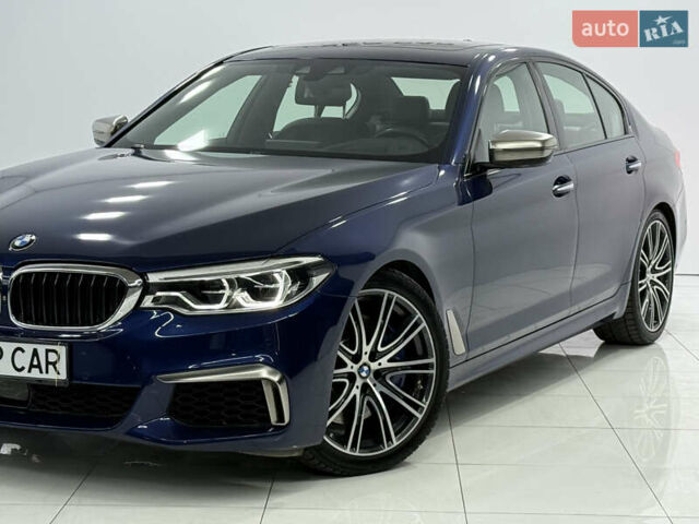 Синий БМВ 5 Серия, объемом двигателя 4.39 л и пробегом 56 тыс. км за 42500 $, фото 1 на Automoto.ua