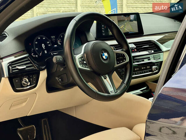 Синій БМВ 5 Серія, об'ємом двигуна 3 л та пробігом 155 тис. км за 32500 $, фото 29 на Automoto.ua