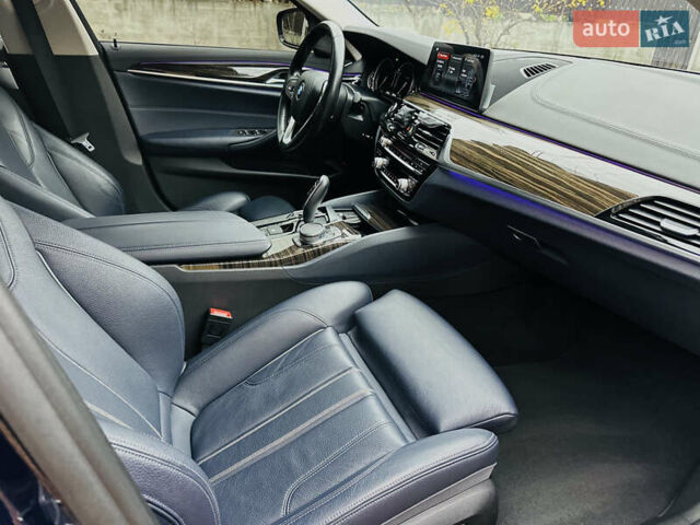 Синій БМВ 5 Серія, об'ємом двигуна 3 л та пробігом 170 тис. км за 37700 $, фото 29 на Automoto.ua