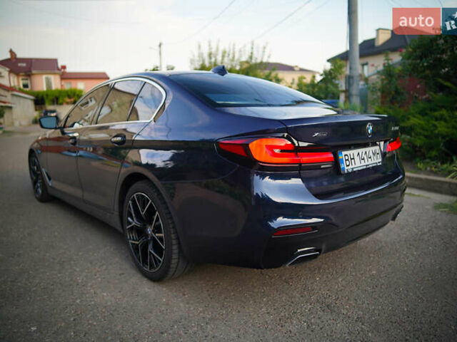 Синий БМВ 5 Серия, объемом двигателя 3 л и пробегом 111 тыс. км за 33000 $, фото 5 на Automoto.ua