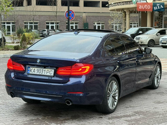 Синій БМВ 5 Серія, об'ємом двигуна 2 л та пробігом 205 тис. км за 22500 $, фото 4 на Automoto.ua