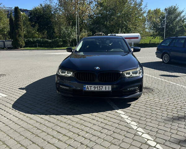 Синий БМВ 5 Серия, объемом двигателя 2 л и пробегом 239 тыс. км за 27300 $, фото 2 на Automoto.ua