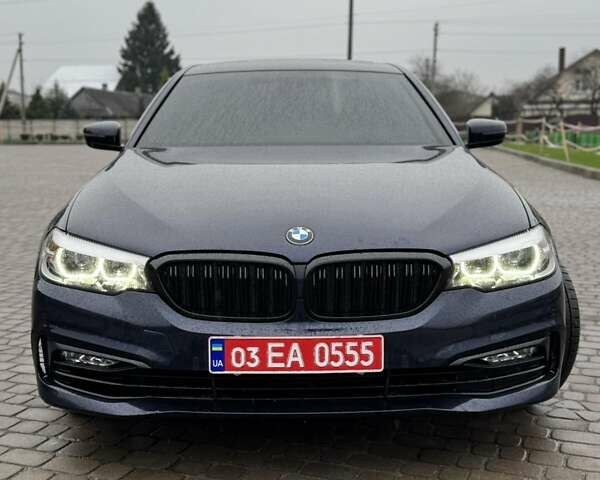 Синий БМВ 5 Серия, объемом двигателя 2 л и пробегом 83 тыс. км за 25000 $, фото 1 на Automoto.ua