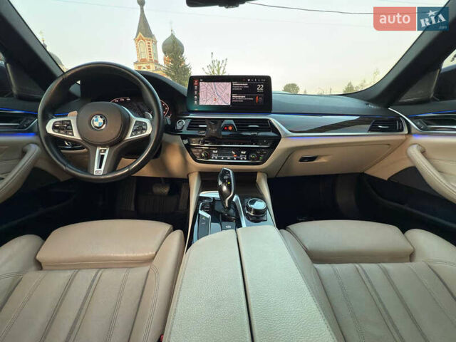 Синий БМВ 5 Серия, объемом двигателя 3 л и пробегом 138 тыс. км за 39500 $, фото 16 на Automoto.ua