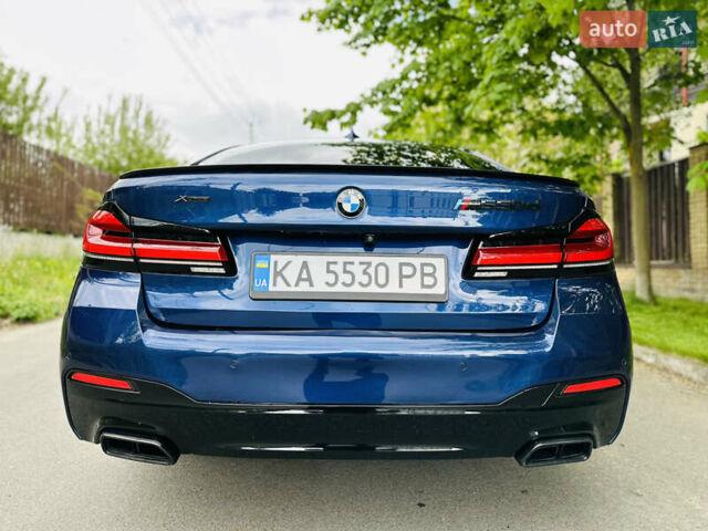 Синий БМВ 5 Серия, объемом двигателя 3 л и пробегом 168 тыс. км за 36500 $, фото 7 на Automoto.ua