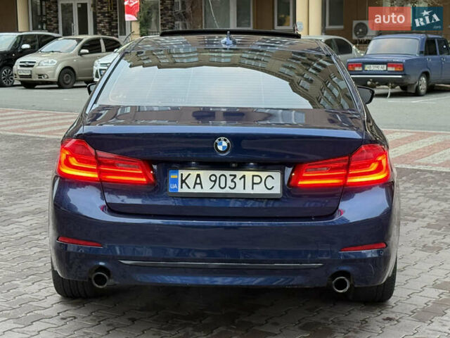 Синій БМВ 5 Серія, об'ємом двигуна 2 л та пробігом 205 тис. км за 22500 $, фото 5 на Automoto.ua