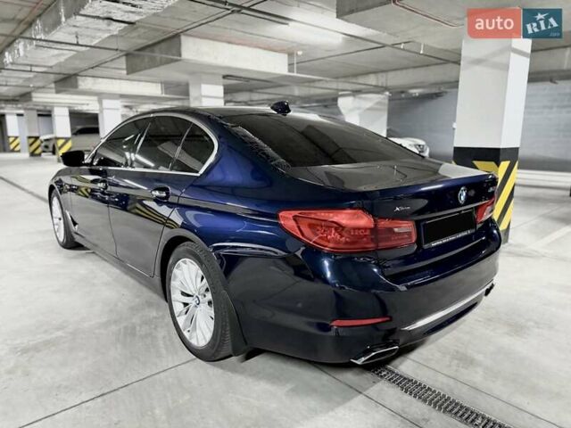 Синий БМВ 5 Серия, объемом двигателя 3 л и пробегом 115 тыс. км за 38000 $, фото 4 на Automoto.ua