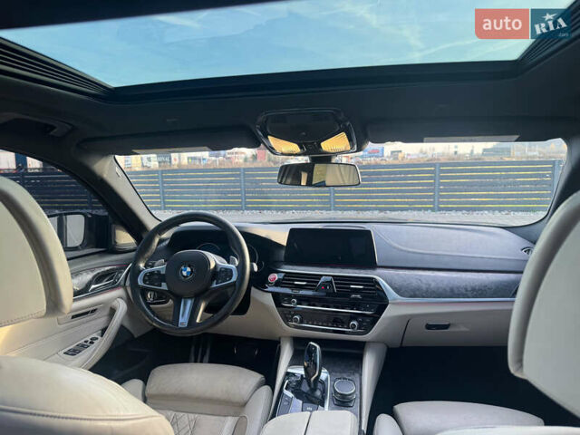 Синий БМВ 5 Серия, объемом двигателя 3 л и пробегом 169 тыс. км за 34500 $, фото 5 на Automoto.ua
