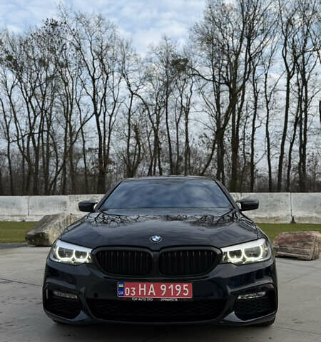 Синий БМВ 5 Серия, объемом двигателя 2 л и пробегом 118 тыс. км за 29999 $, фото 1 на Automoto.ua