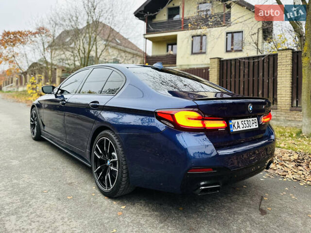Синій БМВ 5 Серія, об'ємом двигуна 3 л та пробігом 170 тис. км за 37700 $, фото 9 на Automoto.ua