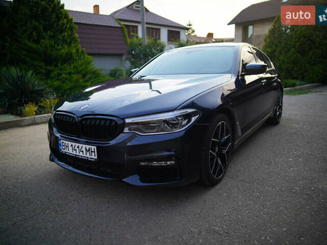 Синий БМВ 5 Серия, объемом двигателя 3 л и пробегом 111 тыс. км за 33000 $, фото 3 на Automoto.ua