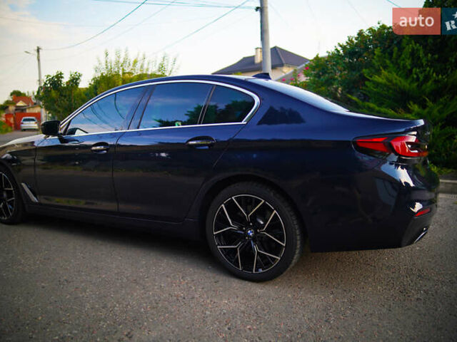 Синий БМВ 5 Серия, объемом двигателя 3 л и пробегом 111 тыс. км за 33000 $, фото 6 на Automoto.ua