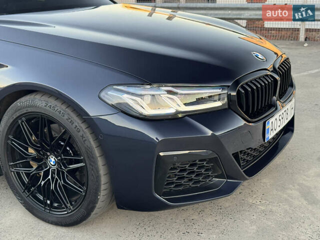 Синій БМВ 5 Серія, об'ємом двигуна 3 л та пробігом 117 тис. км за 33500 $, фото 15 на Automoto.ua
