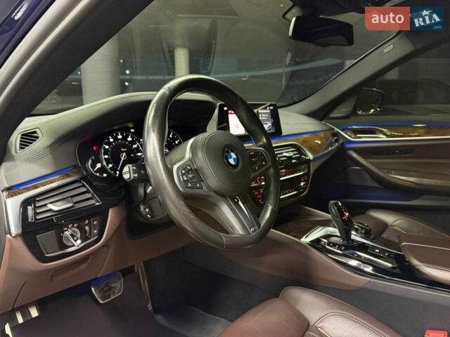 Синий БМВ 5 Серия, объемом двигателя 4.39 л и пробегом 57 тыс. км за 39900 $, фото 20 на Automoto.ua