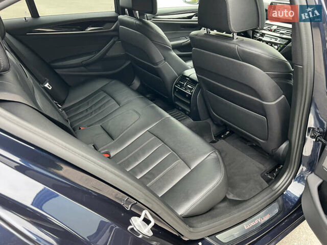 Синій БМВ 5 Серія, об'ємом двигуна 3 л та пробігом 197 тис. км за 30900 $, фото 19 на Automoto.ua