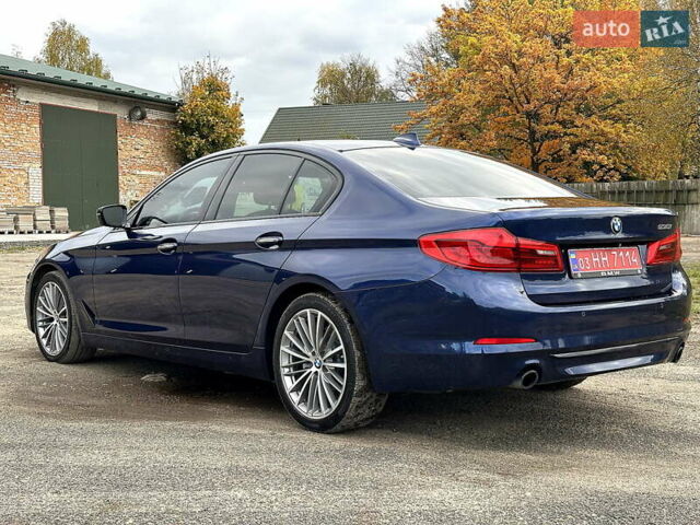 Синій БМВ 5 Серія, об'ємом двигуна 2 л та пробігом 219 тис. км за 22999 $, фото 12 на Automoto.ua