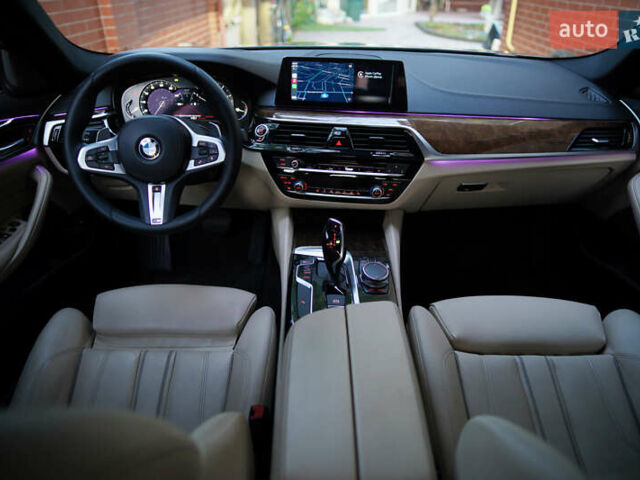 Синий БМВ 5 Серия, объемом двигателя 3 л и пробегом 111 тыс. км за 33000 $, фото 17 на Automoto.ua