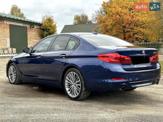 Синий БМВ 5 Серия, объемом двигателя 2 л и пробегом 219 тыс. км за 22900 $, фото 9 на Automoto.ua