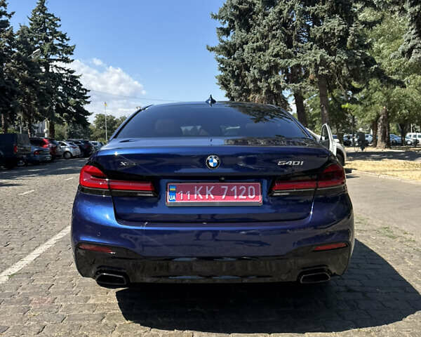 Синій БМВ 5 Серія, об'ємом двигуна 3 л та пробігом 144 тис. км за 31000 $, фото 7 на Automoto.ua