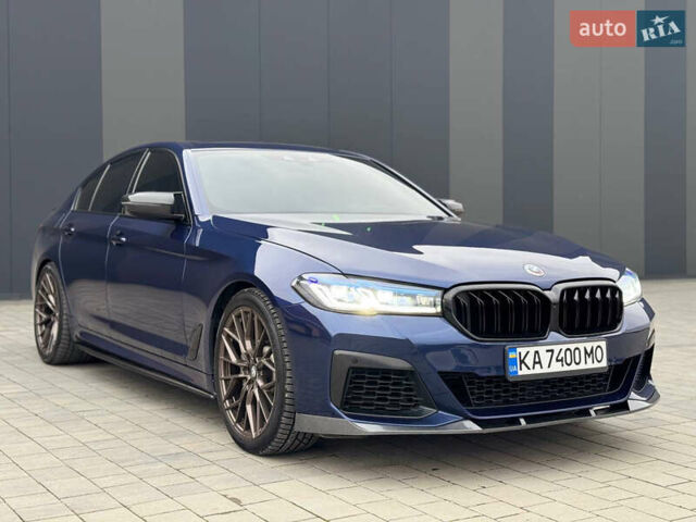 Синий БМВ 5 Серия, объемом двигателя 2 л и пробегом 104 тыс. км за 29900 $, фото 1 на Automoto.ua
